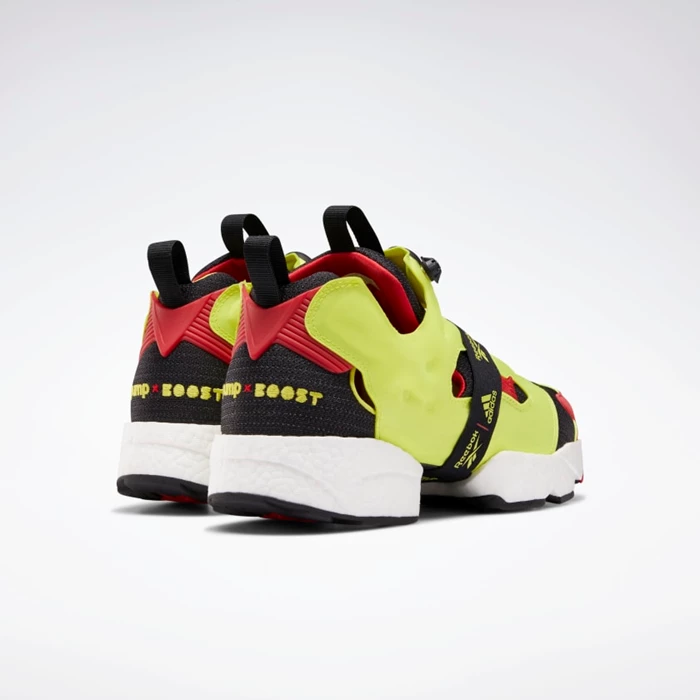 Classics Reebok InstaPump Fury Boost Damske Black/Green/Red | NPKZHC578