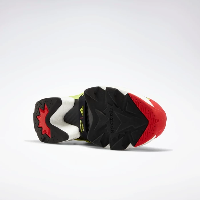 Classics Reebok InstaPump Fury Boost Damske Black/Green/Red | NPKZHC578