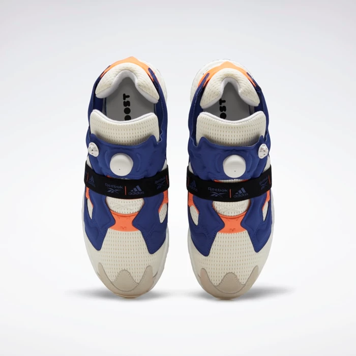 Classics Reebok InstaPump Fury Boost Panske White/Blue/Orange | RKXNMQ035