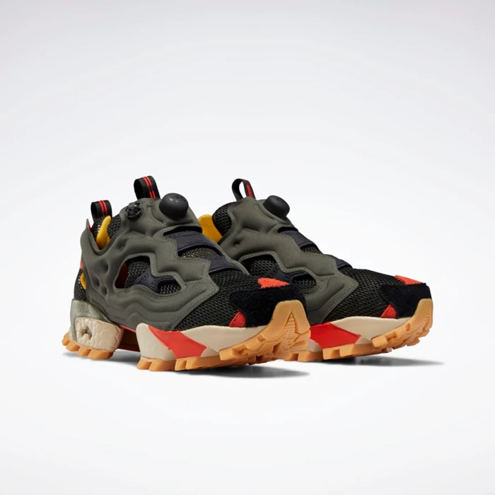 Classics Reebok InstaPump Fury Trailove Damske Green/Black | FGVNBZ059