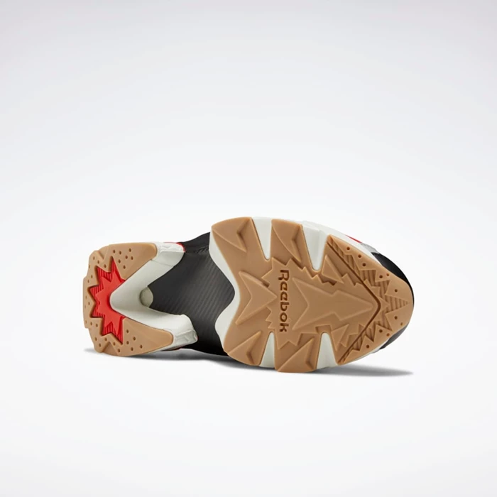 Classics Reebok Instapump Fury OG Damske Black/Red/Grey | VZTKBC891