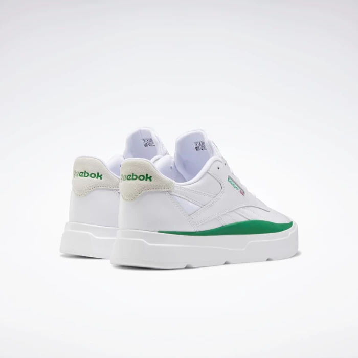 Classics Reebok Legacy Court Damske White/Green/White | HVEXAN897