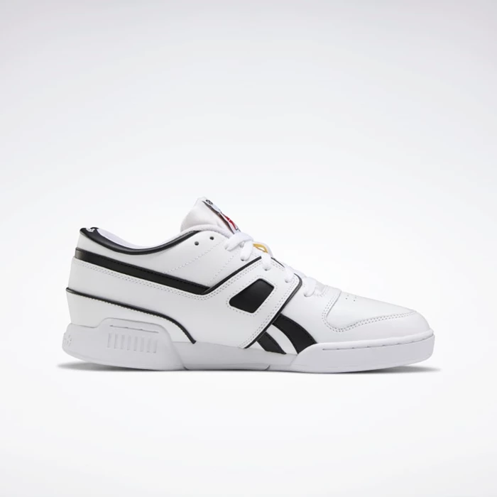 Classics Reebok Pro Workout Lo Panske White/Black/Red | LHOYNG329