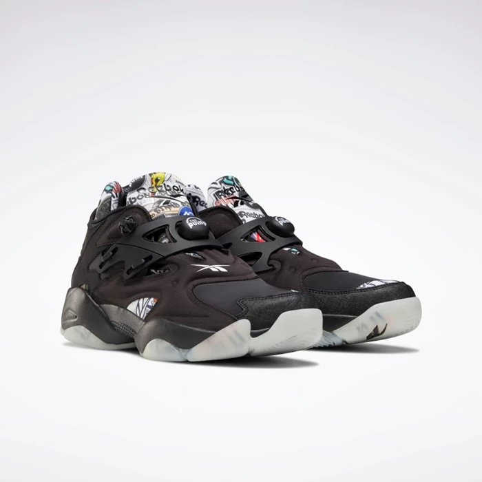 Classics Reebok Pump Court Damske Black/Black | GTEMKC362