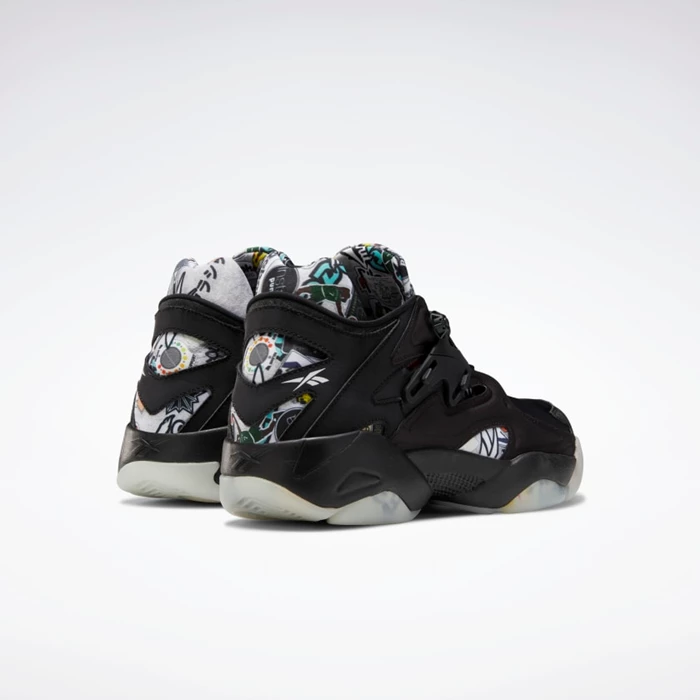 Classics Reebok Pump Court Damske Black/Black | GTEMKC362