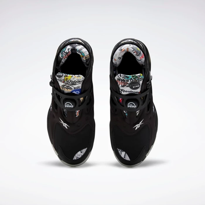 Classics Reebok Pump Court Damske Black/Black | GTEMKC362