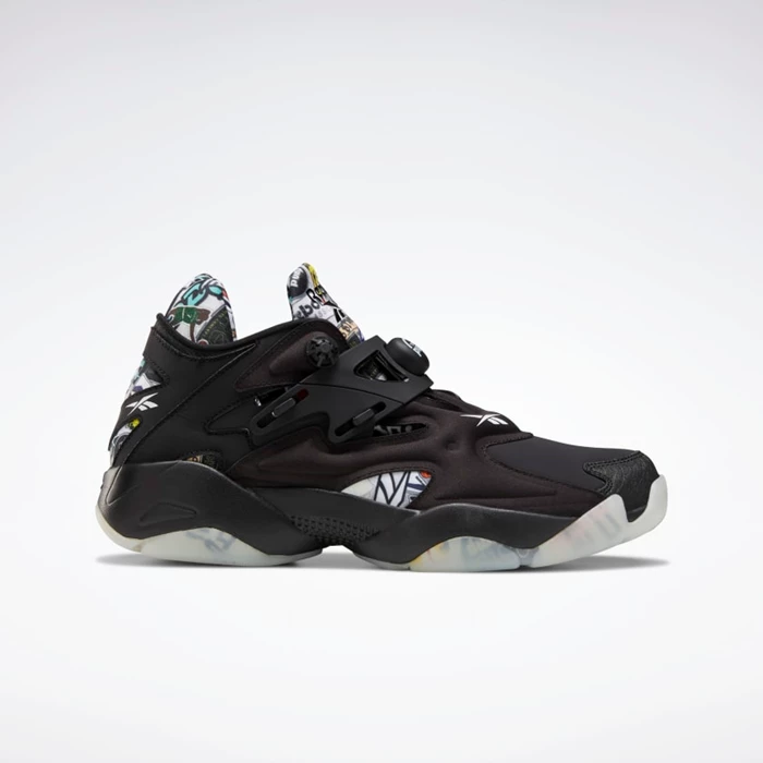 Classics Reebok Pump Court Damske Black/Black | GTEMKC362