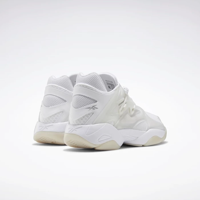 Classics Reebok Pump Court Panske White/Grey | HIBDTJ879