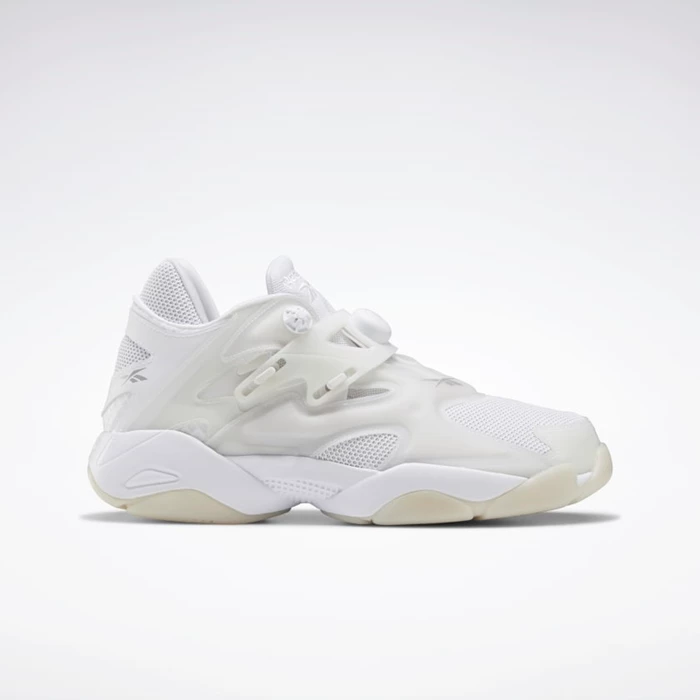 Classics Reebok Pump Court Panske White/Grey | HIBDTJ879