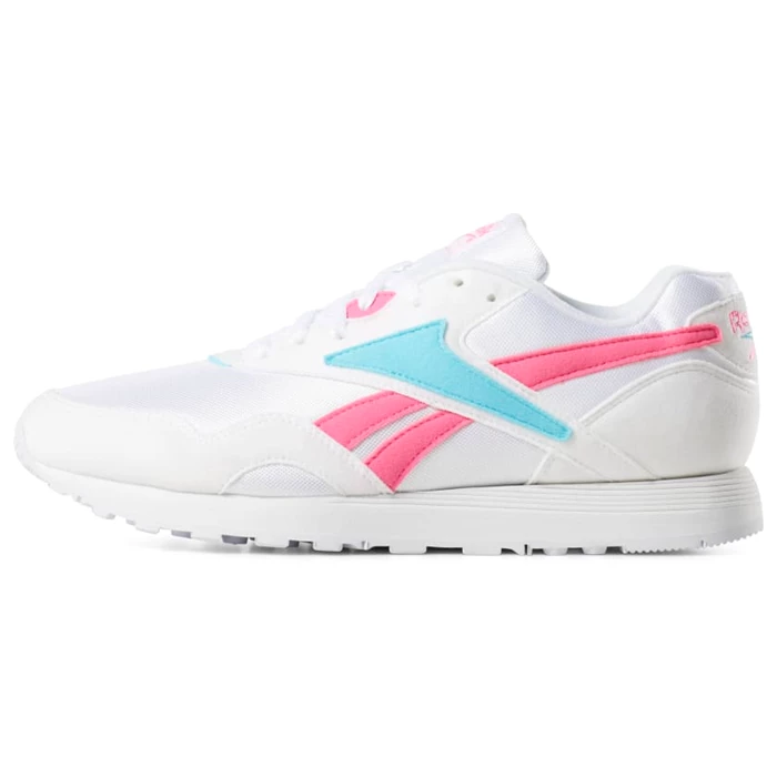 Classics Reebok Rapide Panske White/Pink/Blue | GAKMTD974