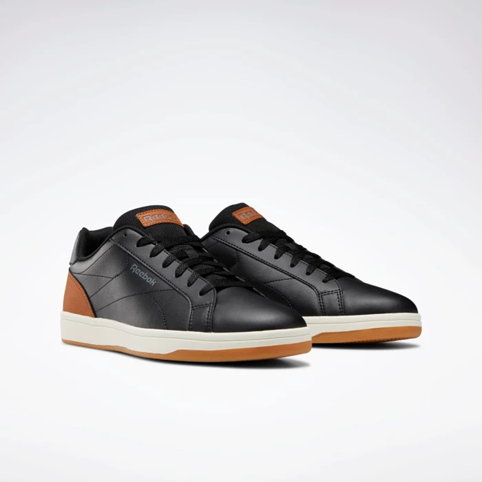 Classics Reebok Royal Complete Clean Panske Black/Brown | KHJZGX924