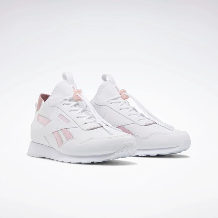 Classics Reebok Royal Glide AC Damske White/Pink/Grey | DWVXCE906