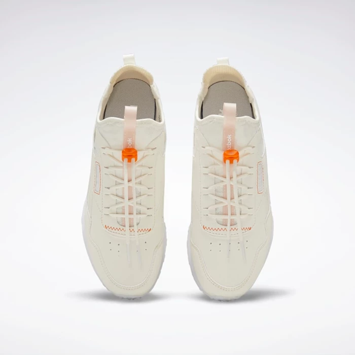 Classics Reebok Royal Glide AC Damske White/Orange | GDUJBM382