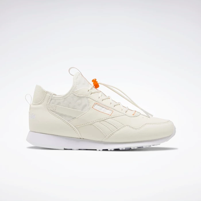 Classics Reebok Royal Glide AC Damske White/Orange | GDUJBM382