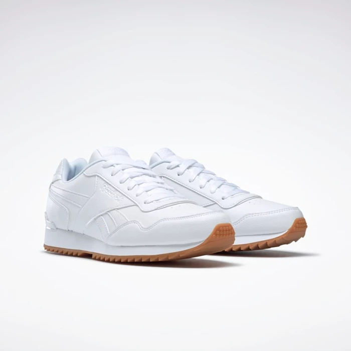 Classics Reebok Royal Glide Panske Biele | FGPXUZ267