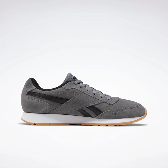 Classics Reebok Royal Glide Panske Grey/Black | SOFPUI846