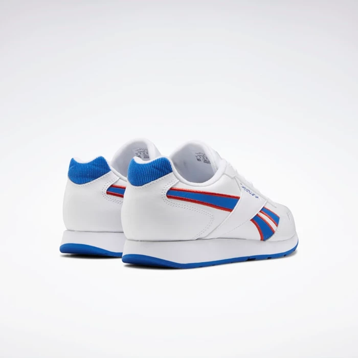 Classics Reebok Royal Glide Panske White/Blue/Red | ERHSJF713