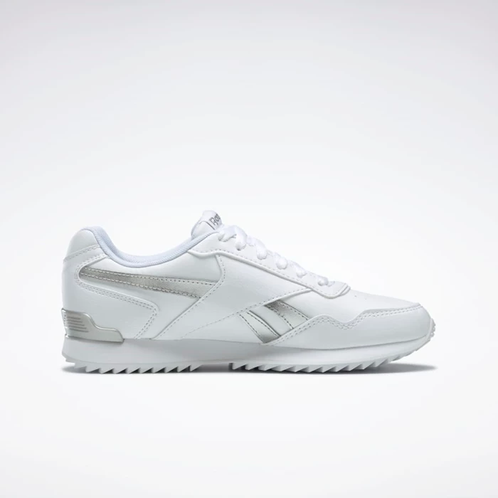 Classics Reebok Royal Glide Ripple Clip Damske Metal | MKAGFD810