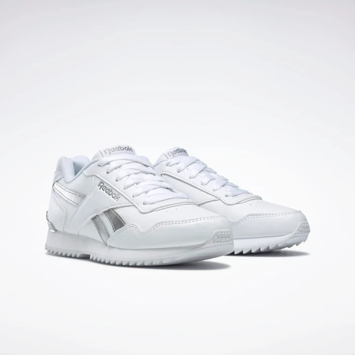 Classics Reebok Royal Glide Ripple Clip Damske Metal | MKAGFD810