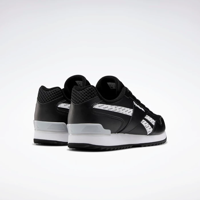 Classics Reebok Royal Glide Ripple Clip Panske Black/White/Grey | WHBRVX718