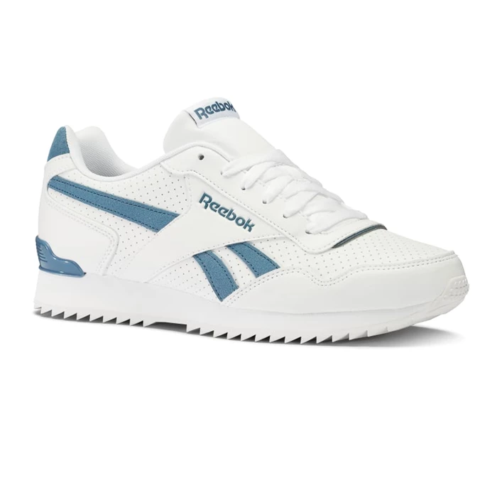 Classics Reebok Royal Glide Ripple Clip Panske White/Blue | XZFDSE468