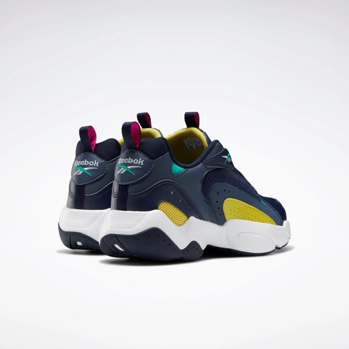 Classics Reebok Royal Pervader Damske Navy/Indigo/Yellow | UGZNQR751