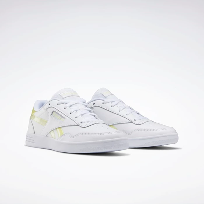 Classics Reebok Royal Techque T LX Damske White/Lemon/White | XMCNKZ748