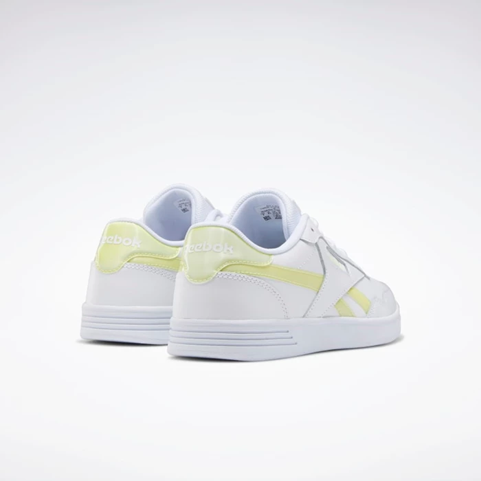 Classics Reebok Royal Techque T LX Damske White/Lemon/White | XMCNKZ748