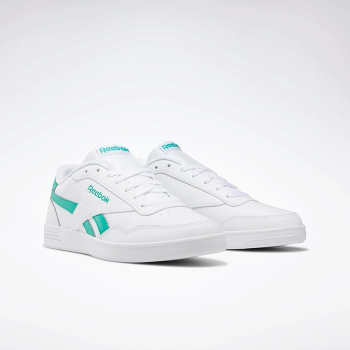 Classics Reebok Royal Techque T Panske White/Turquoise | SQRCBU248