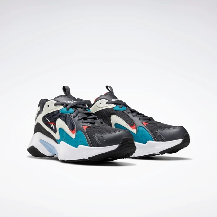 Classics Reebok Royal Turbo Impulse Damske Grey/Turquoise/Red | UWZHIF423