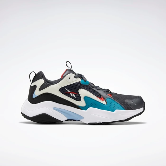 Classics Reebok Royal Turbo Impulse Damske Grey/Turquoise/Red | UWZHIF423