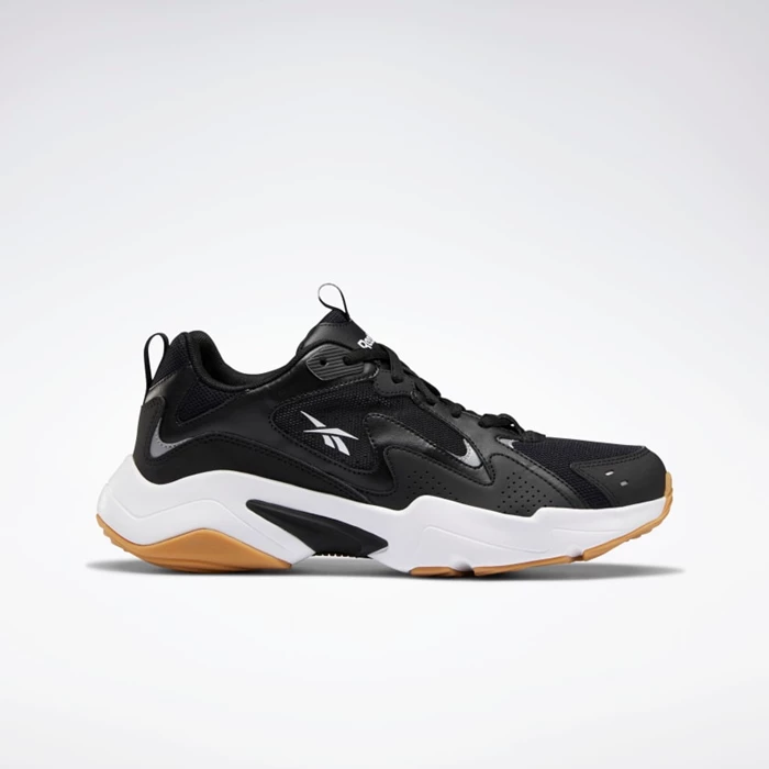 Classics Reebok Royal Turbo Impulse Panske Black/White | ZQFXIY796