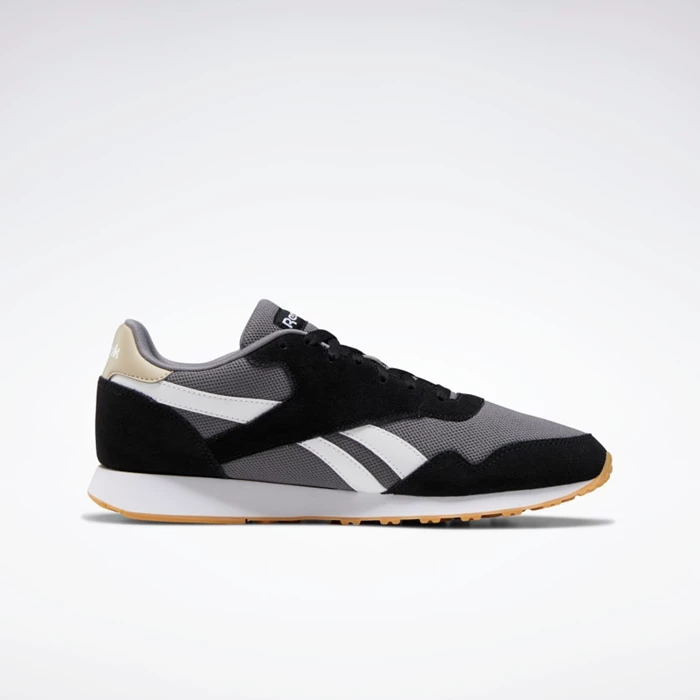 Classics Reebok Royal Ultra Panske Black/Dark Grey/Beige | NLOEAS058