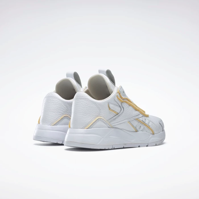 Classics Reebok VB Bolton Leather Damske White/Orange/White | DVYCOJ104