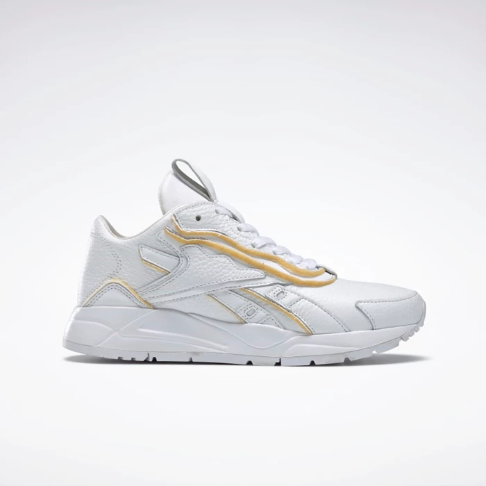 Classics Reebok VB Bolton Leather Damske White/Orange/White | DVYCOJ104