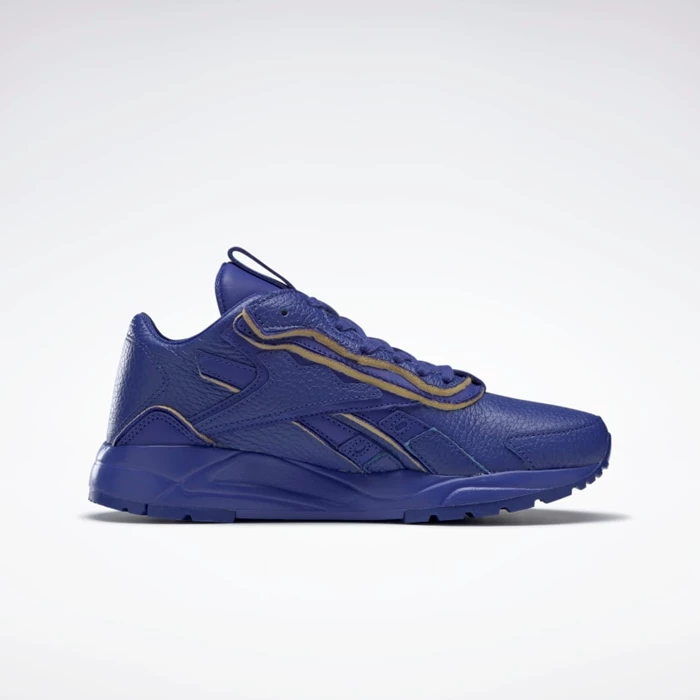 Classics Reebok VB Bolton Leather Damske Blue/Orange/Blue | TZCLXP630