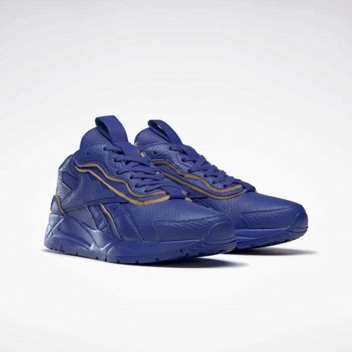 Classics Reebok VB Bolton Leather Damske Blue/Orange/Blue | TZCLXP630