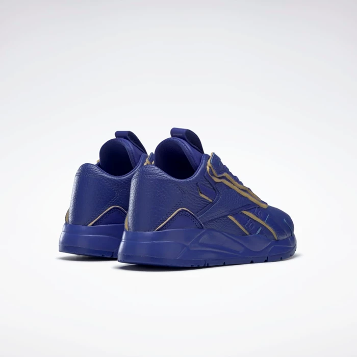 Classics Reebok VB Bolton Leather Damske Blue/Orange/Blue | TZCLXP630