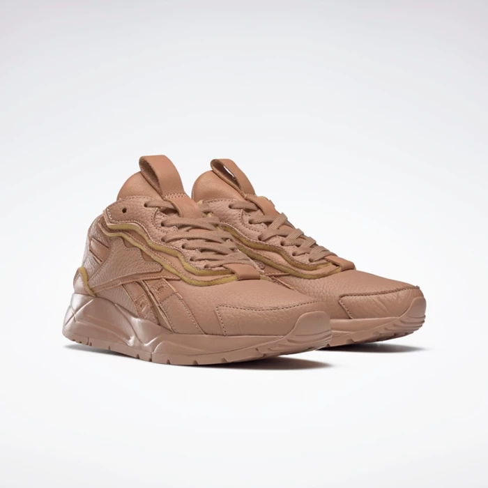 Classics Reebok VB Bolton Leather Panske Beige/Orange/Beige | MUBGTL539