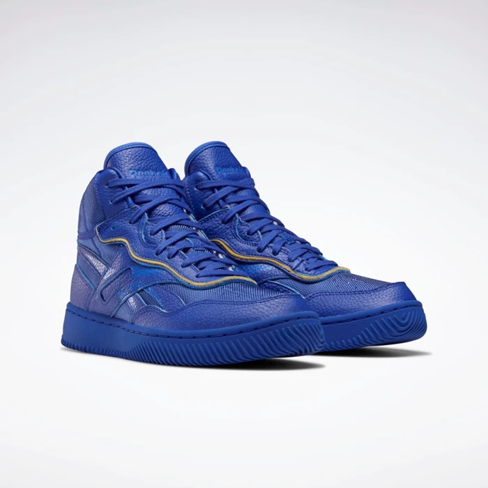 Classics Reebok VB Dual Court Stredne II Panske Blue/Blue/Blue | YOLAPI196