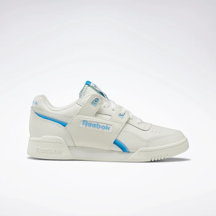 Classics Reebok Workout Lo Plus Damske Modre | KDYRPC986