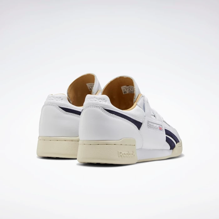 Classics Reebok Workout Plus Panske White/Purple/White | BFNGEP760