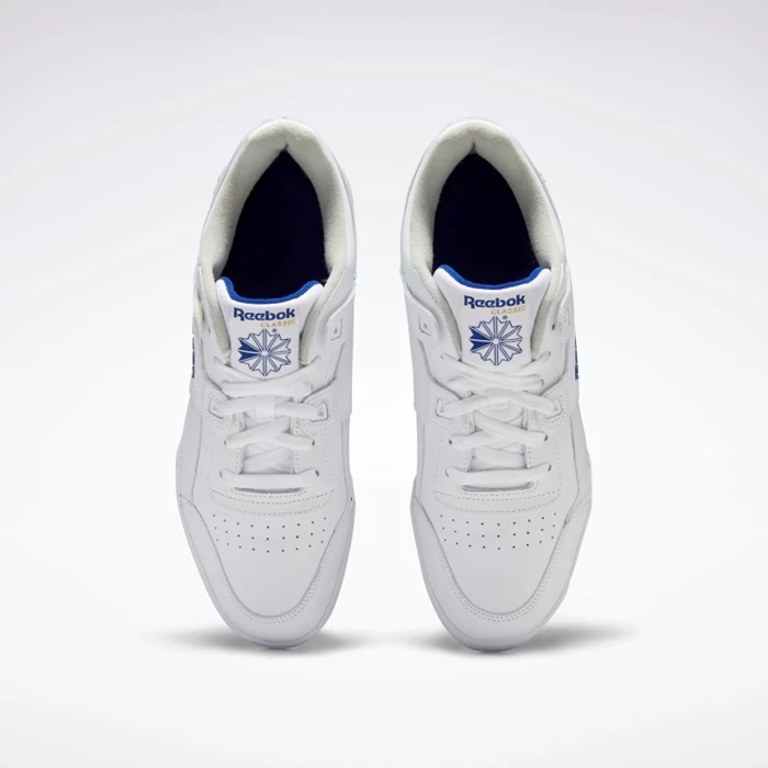 Classics Reebok Workout Plus Panske White/Royal | XGAPLY786