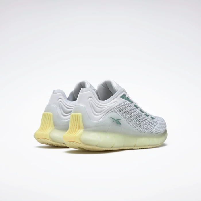 Classics Reebok Zig Kinetica Damske White/Lemon/Green | LWCKZB740