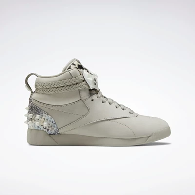 Botasky Reebok Freestyle Hi Damske Grey/Grey/Purple | FCAZPN210