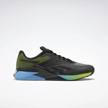 Botasky Reebok Nano X2 Panske Čierne Modre Žlté | NKQGJP986