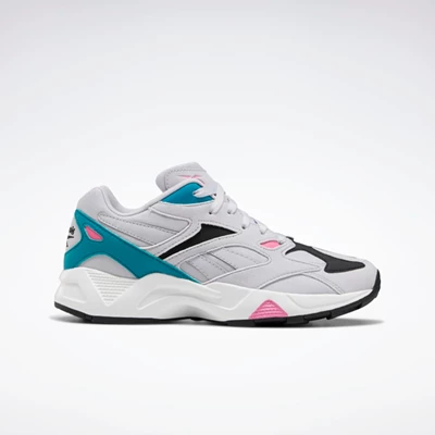 Classics Reebok Aztrek 96 Damske Grey/Turquoise/Pink | REMFCY375