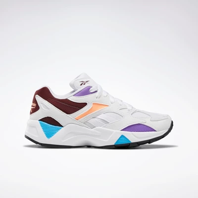 Classics Reebok Aztrek 96 Damske White/Burgundy | UXQLZF570