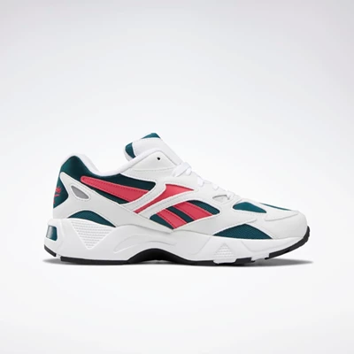 Classics Reebok Aztrek 96 Panske White/Deep Turquoise/Pink | EIPXNQ548