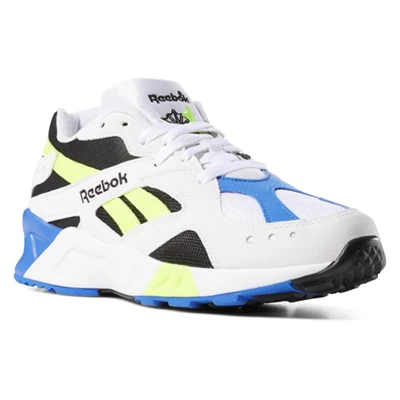 Classics Reebok Aztrek Damske White/Black/Yellow | MEHOLR951